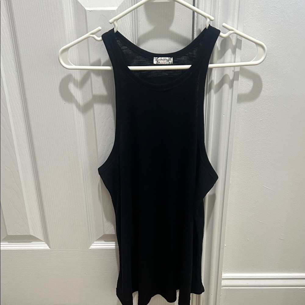 Free People Black Tank Top